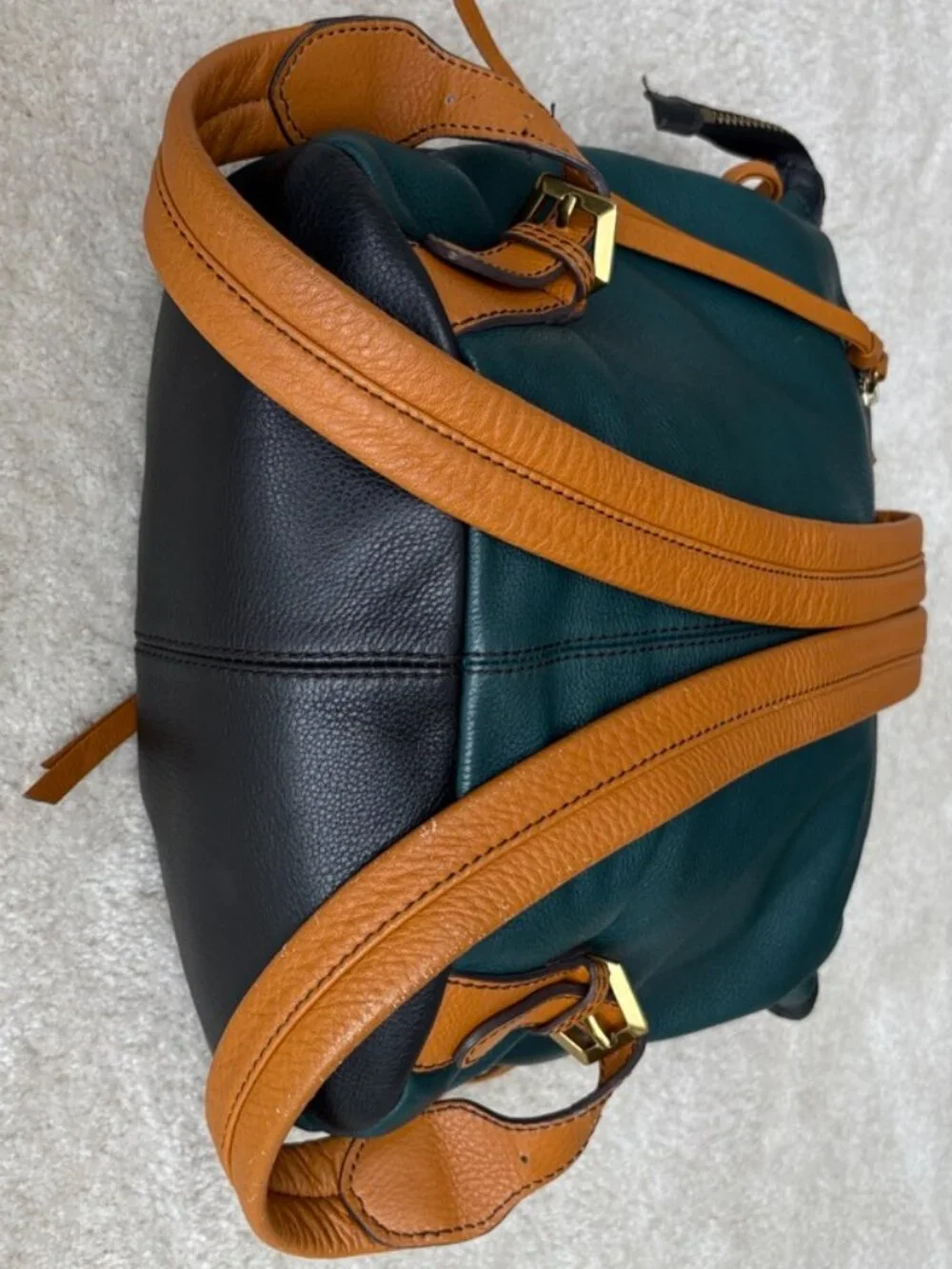 OrYANY Backpack In Black/Green